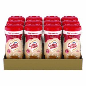 Coffee-mate Non-Dairy Powdered Creamer, Original, 11 oz Canister, 12/Carton (55882CT)